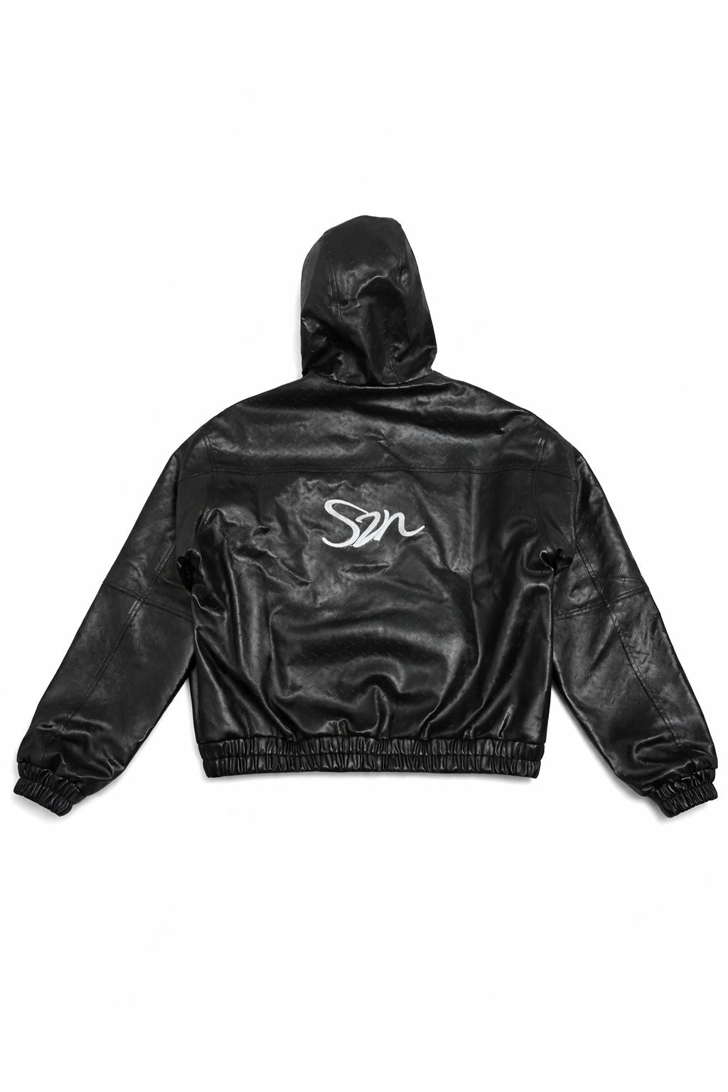 V1 Grid Leather Jacket